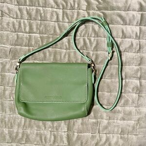 Metro Crossbody [Color: Matcha] - Portland Leather Goods